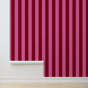 Papier Peint Bande rose Flamant rose de salsa