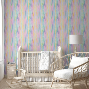 Papier Peint Bandes pastel Abstraites
