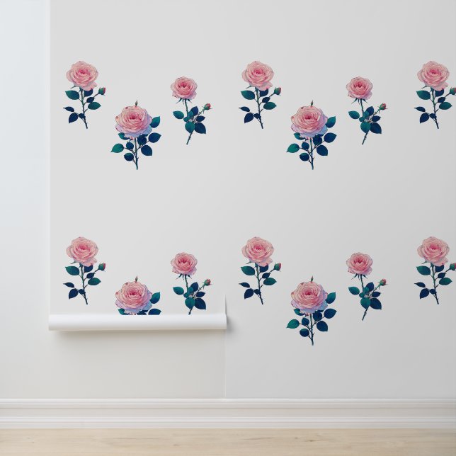 Papier Peint Beau rose (Application)