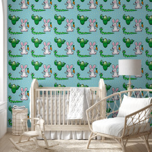 Papier Peint bébé crèche mignonne