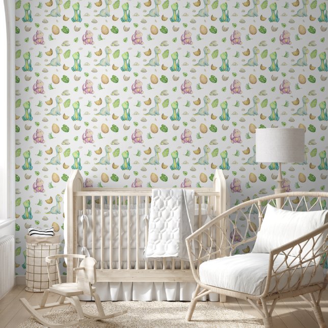 Papier Peint Bébé Dinosaur mignon (Enfants)