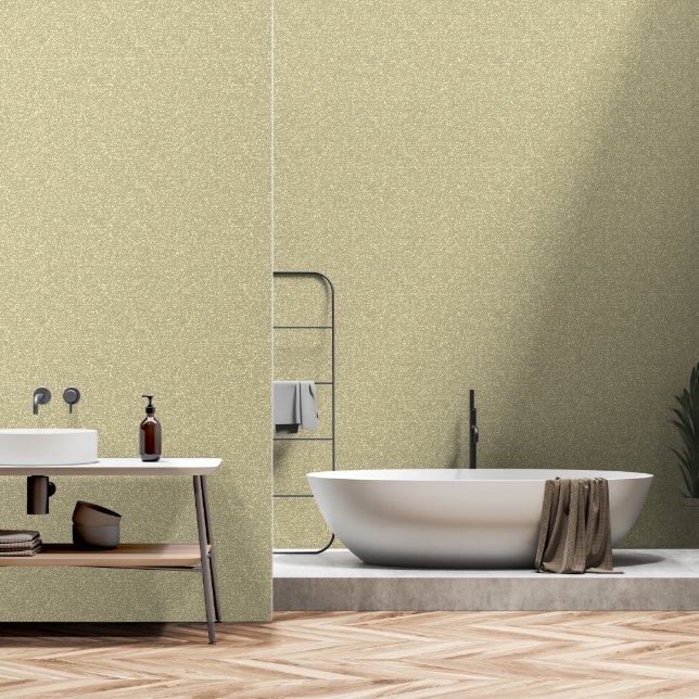 Papier Peint Beige gris (Salle de bain)