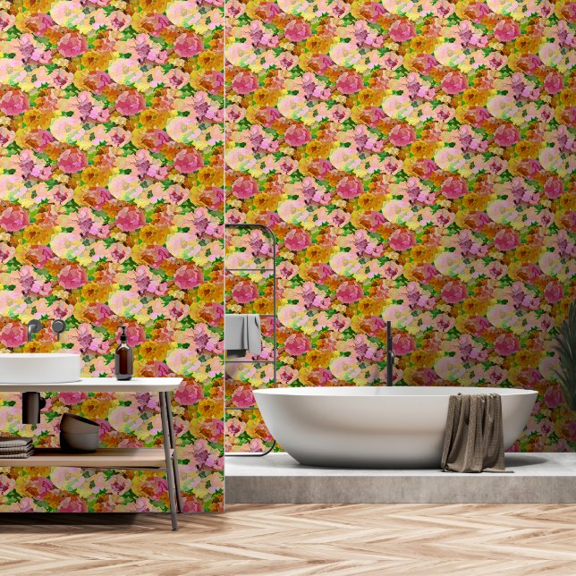 Papier Peint Beurre d'été (Salle de bain)