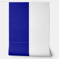 Bleu Blanc Vertical Big Stripes Motif