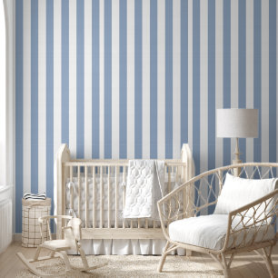 Papier peint Bleu & Blancs