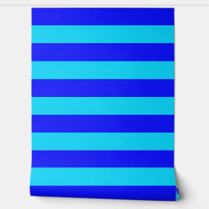 Papier Peint Bleu clair et Bleu foncé