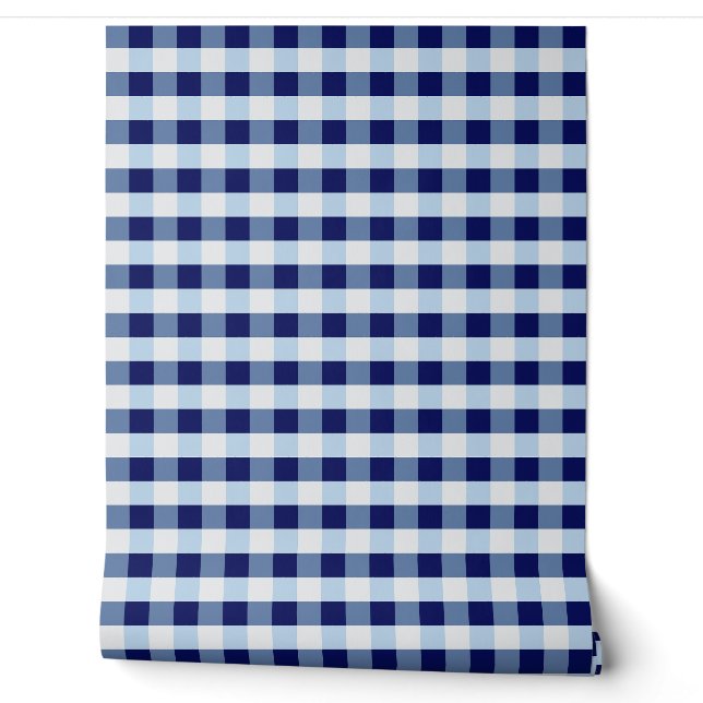Papier Peint Bleu et blanc (Déroulement)