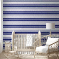 Bleu marin et Blancs (à moyenne échelle)