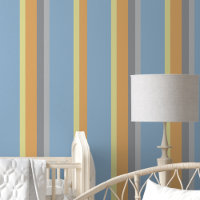 Bleu pastel Gris Jaune Gris Vertical Gris