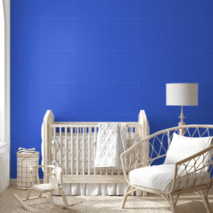 Papier Peint Bleu Royal Tendance Uni   Élégant