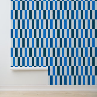 Papier Peint Blue Line Flow Wallpaper 