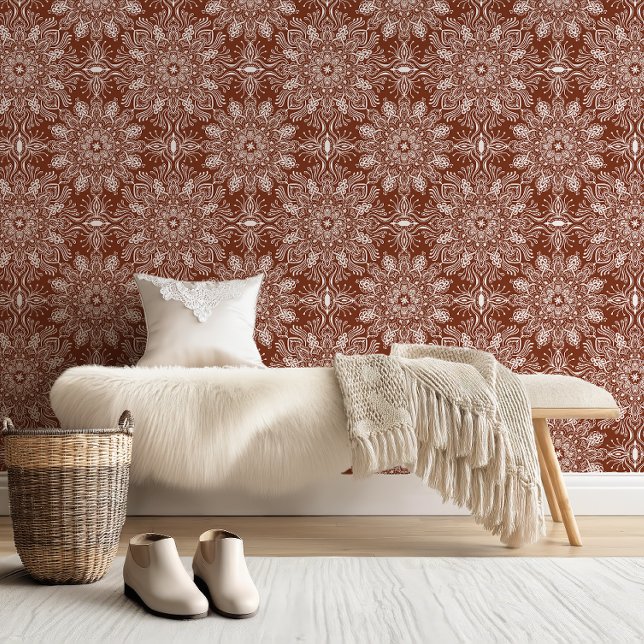 Papier Peint Boho Chic Barkley Mandala (Créateur téléchargé)