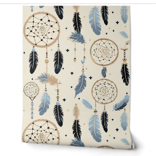 Papier Peint Boho Modern Dreamcatcher