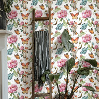 Boho Western Floral Vache Mouettes crâne