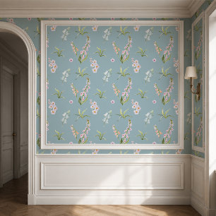 Papier Peint Botanique de Prairie Anglaise