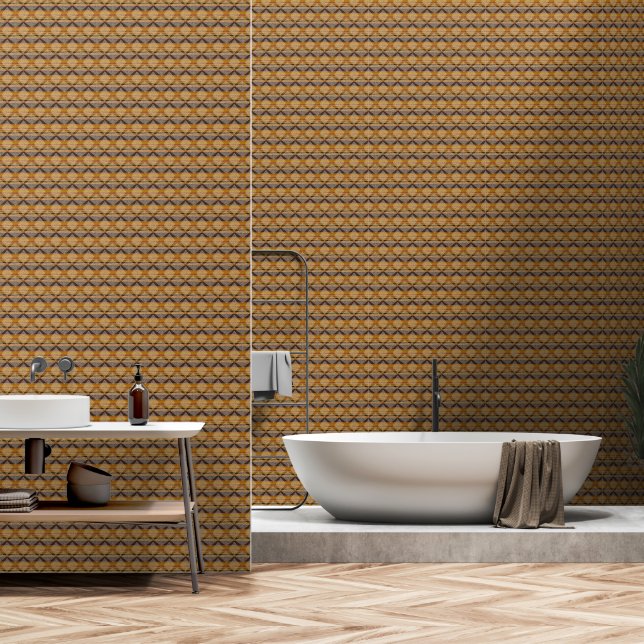Papier Peint Boue dorée Inspiré Beau (Salle de bain)