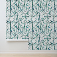 Branches bambou. rideau de douche
