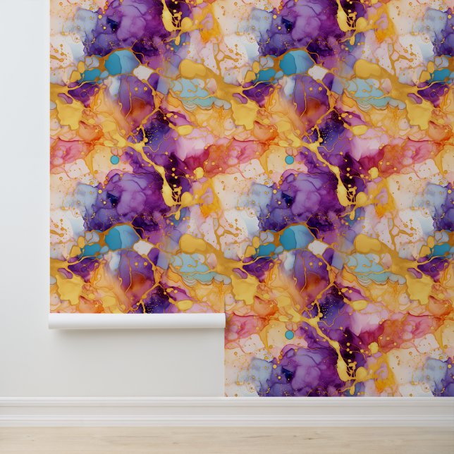 Papier Peint Brume pourpre (Application)