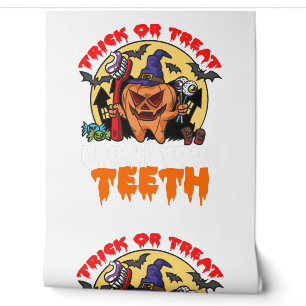 Papier Peint Brush Your Teeth Funny Dental Hygiène Pun