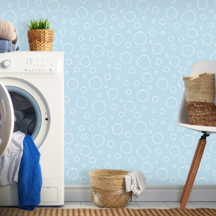 Papier Peint Bulles partout où blanc