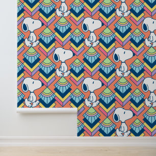 Papier Peint cacahuètes   Snoopy Deco Dreams Motif