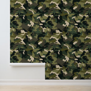 Papier Peint Camouflage classique