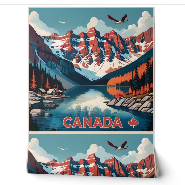 Papier Peint Canada (Déroulement)