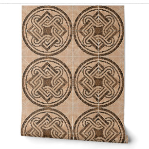 Papier Peint Carreaux de céramique Faux Ornements Vintages