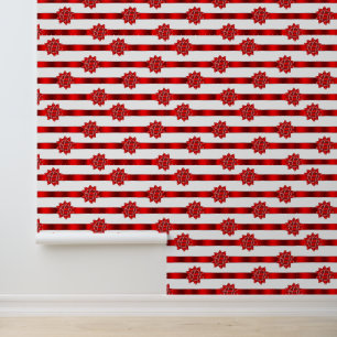Papier Peint Carrelage de Noël festif arcs carrelés