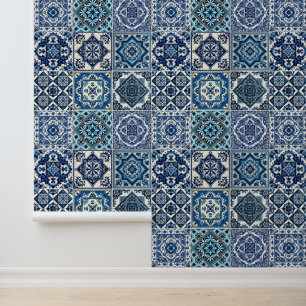 Papier Peint Carrelage méditerranéen, Portugais, Azulejo, Majol