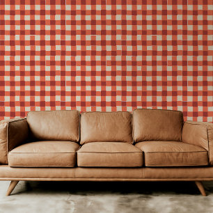 Papier Peint Carte rouge contrôlée