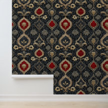 Casino Jeux de jeu Rouge & Noir Damask Royal