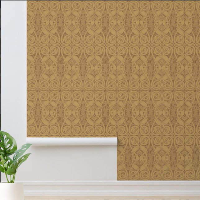Papier Peint Céltic Knot Birds Lindisfarne Motif (Créateur téléchargé)