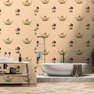 Papier Peint Champignons Imaginaires