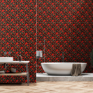 Papier Peint Champs de Coquelicots