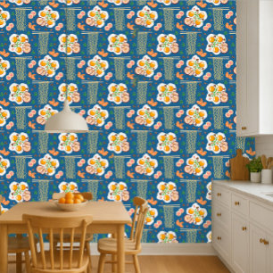 Papier Peint Charmant Motif alimentaire Vintage