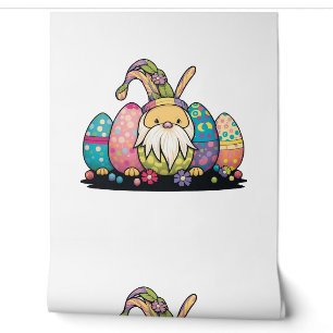 Papier Peint Chasse aux oeufs de Pâques Bunny printemps mignon