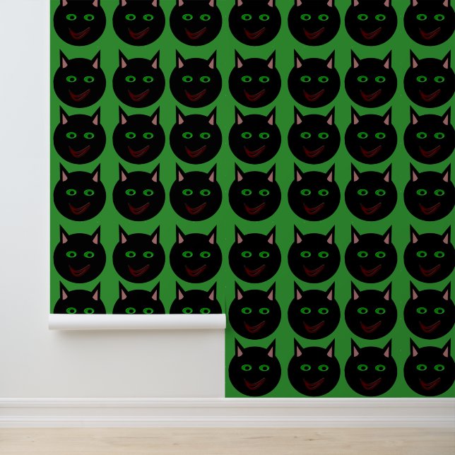 Papier Peint Chat noir d'Halloween (Application)