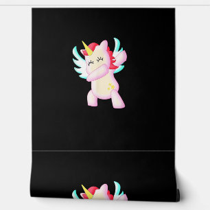 Papier Peint Chemise Unicorn Dabbing _ Funny Unicorn Angel D