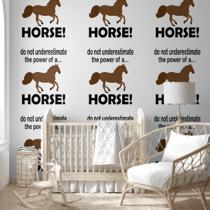 Papier Peint Cheval animal mignon Drôle Cheval