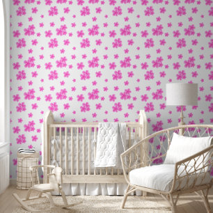 Papier Peint chic Peau rose Flower Peel and Stick