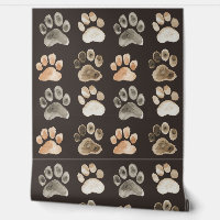 Chien Empreinte de patte Brown et Garçons gris
