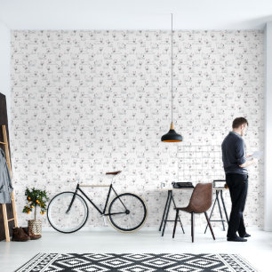 Papier Peint Chien-taureau français Couvre-Mur