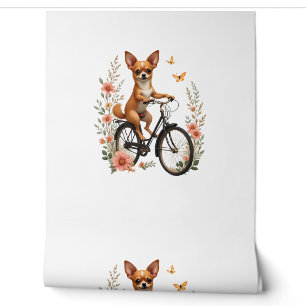 Papier Peint Chihuahua  Vélo  Bicyclette  Chien  Cyclisme 