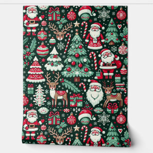 Papier peint CHRISTMAS sans faille