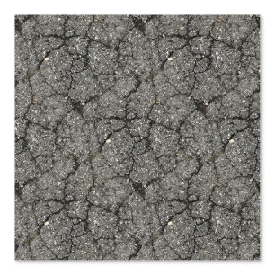 Papier Peint Ciment de pavage de rue d'asphalte noir