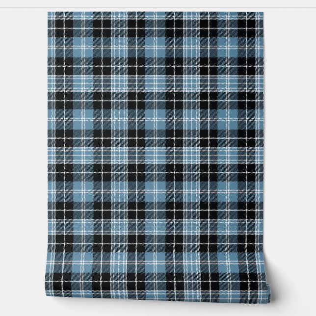 Papier Peint Clan écossais Clark Tartan Plaid (Déroulement)