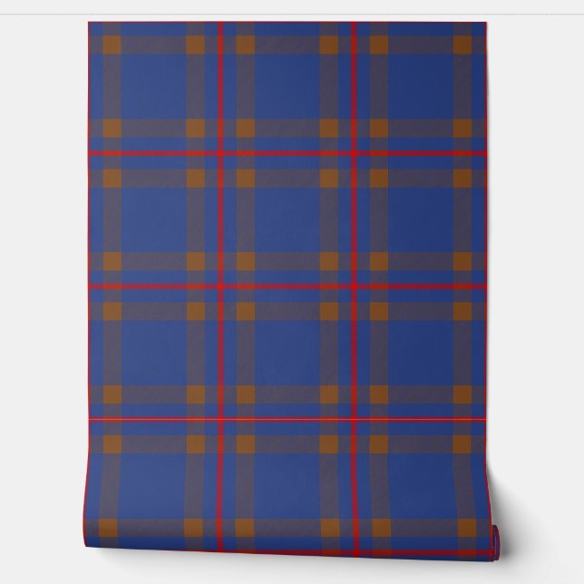 Papier Peint Clan écossais Elliot Tartan (Déroulement)
