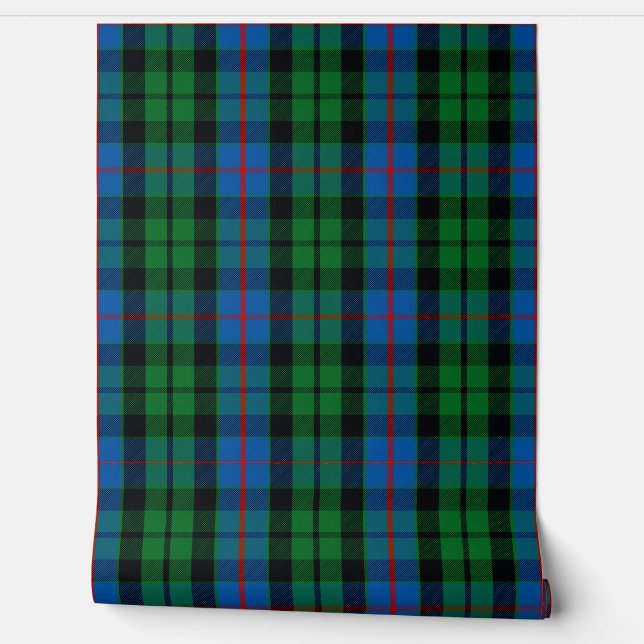 Papier Peint Clan écossais Morrison Tartan Plaid (Déroulement)