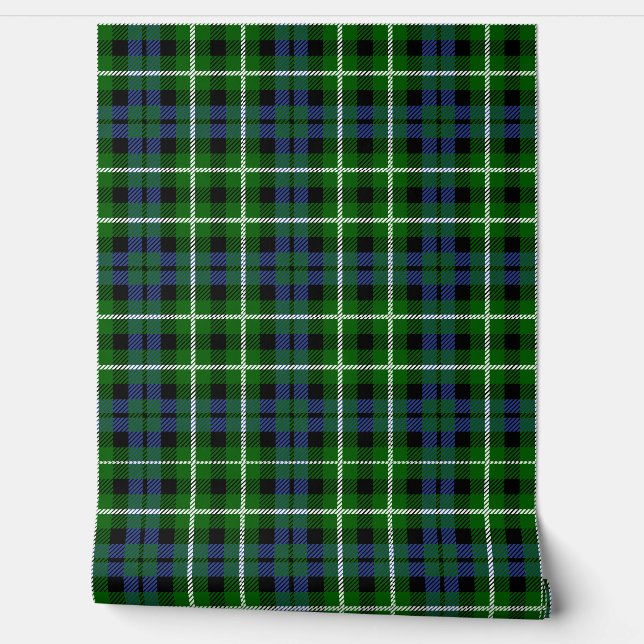 Papier Peint Clan écossais plaid Graham Tartan (Déroulement)